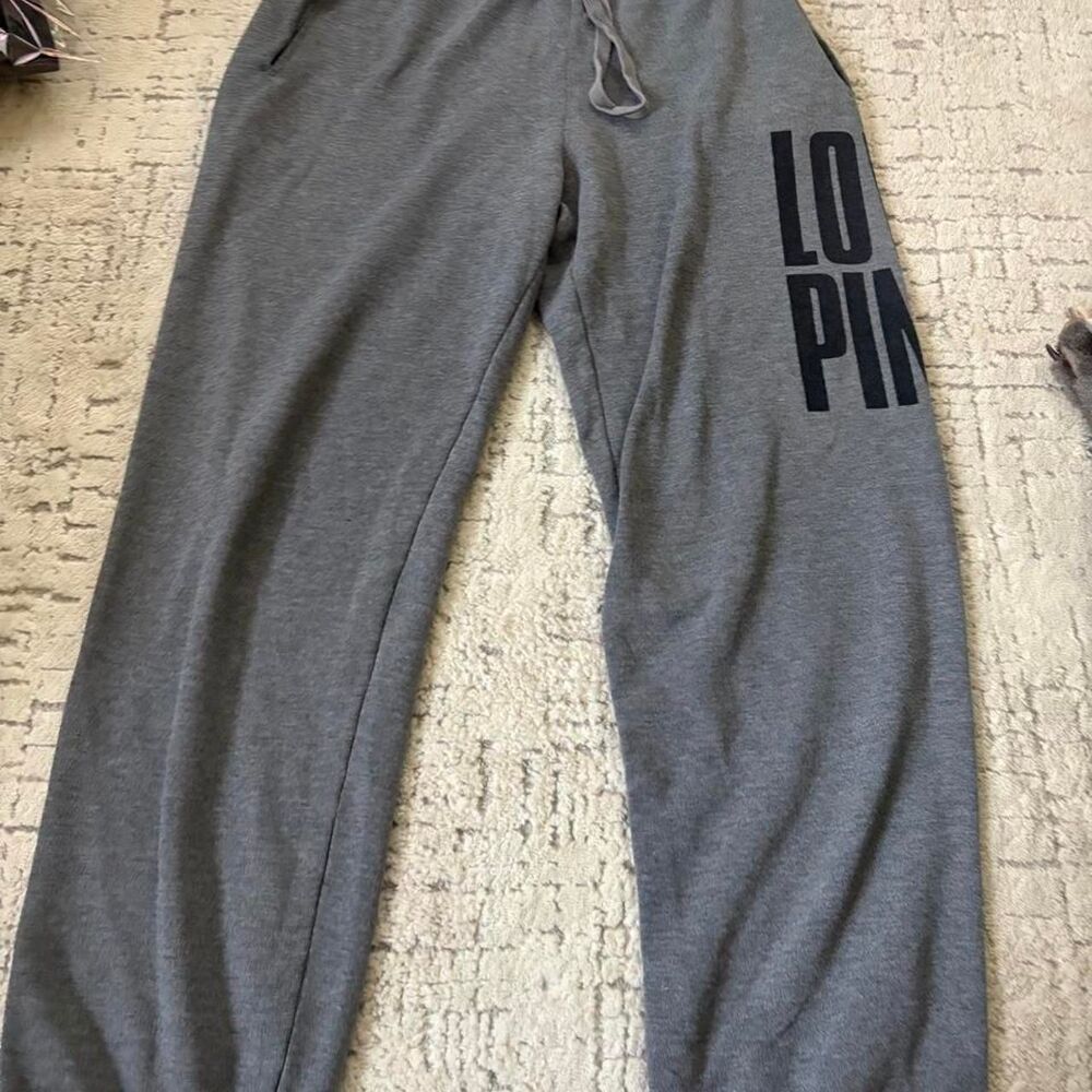 Victoria-s-secret Women's Grey Joggers-tracksuits